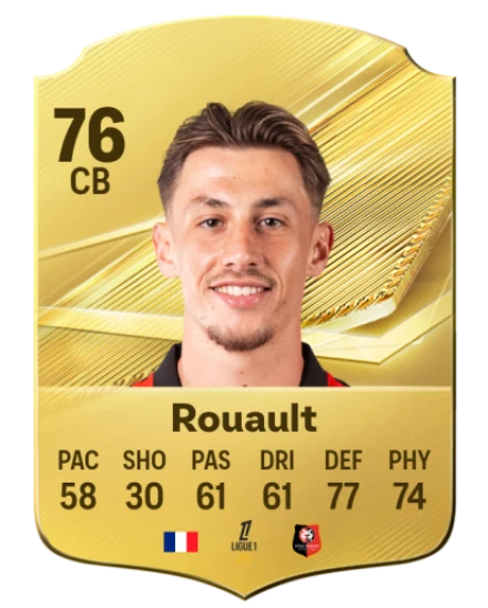 Rouault 76 Common CB FC 26 card