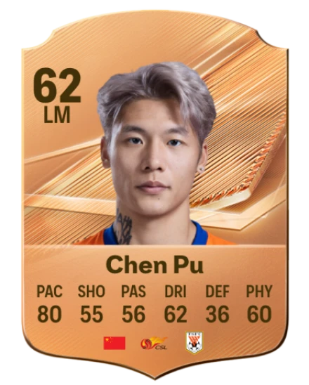 Chen Pu 62 Bronze LM FC 27 card
