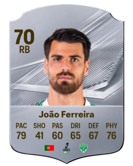 João Ferreira 70 Common RB FC 26 card