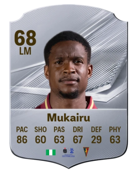 Mukairu 68 Common LM FC 26 card