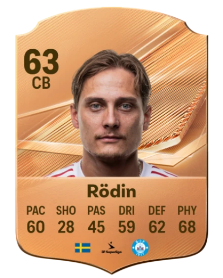 Rödin 63 Common CB FC 26 card