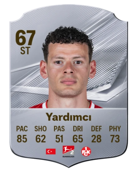 Yardımcı 67 Silver ST FC 27 card