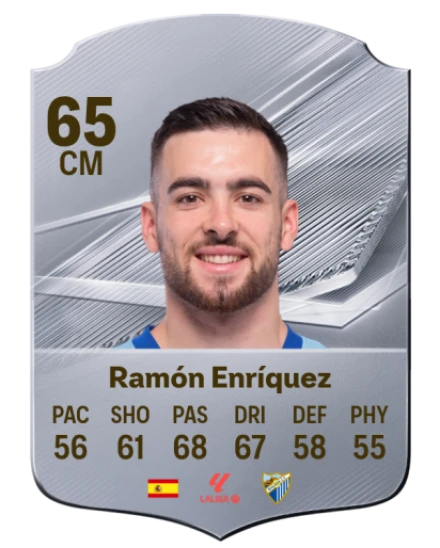 Ramón Enríquez 65 Silver CM FC 27 card