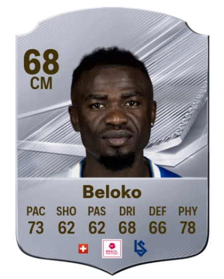 Beloko 68 Common CM FC 26 card