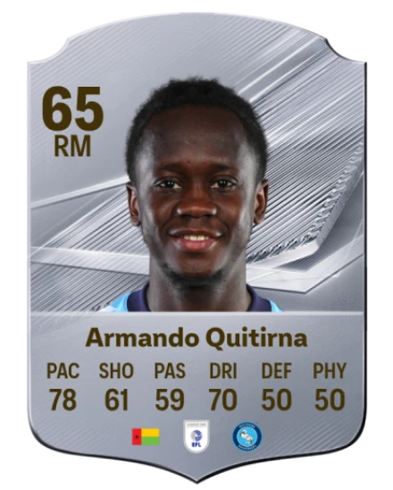 Armando Quitirna 65 Common RM FC 26 card