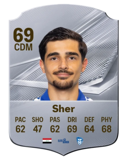 Sher 69 Common CDM FC 26 card