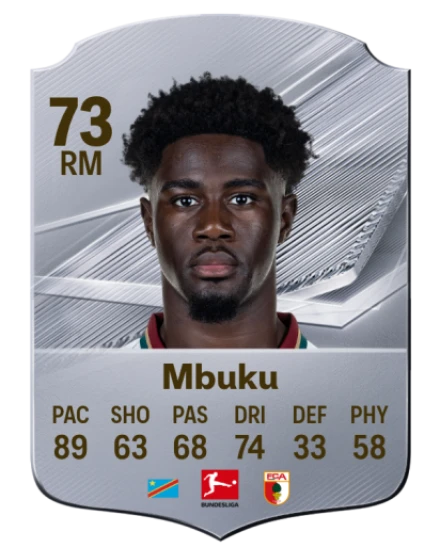 Mbuku 73 Rare RM FC 26 card
