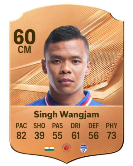 Singh Wangjam 60 Common CM FC 26 card