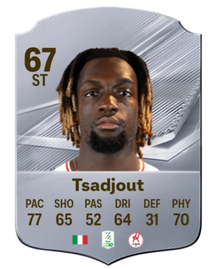 Tsadjout 67 Silver ST FC 27 card