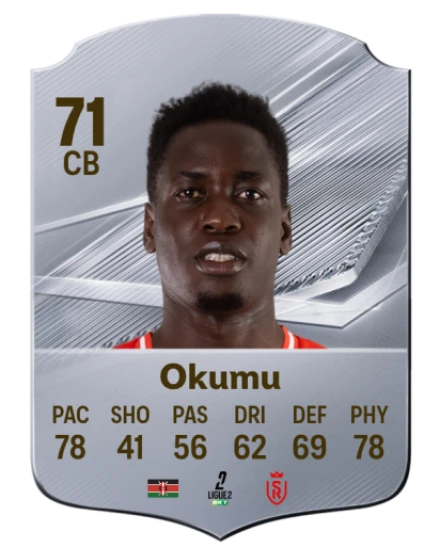 Okumu 71 Common CB FC 26 card