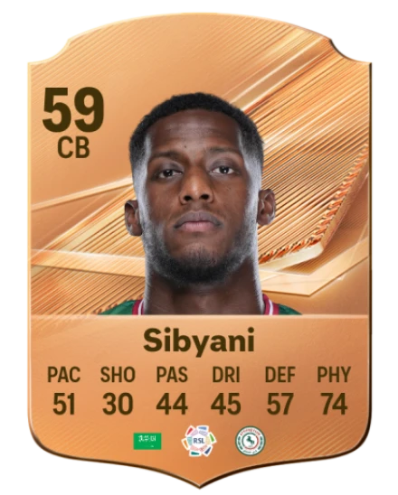 Sibyani 59 Bronze CB FC 27 card