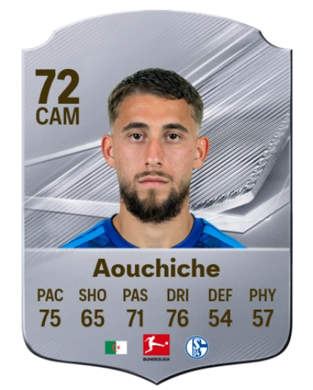 Aouchiche 72 Common CAM FC 26 card