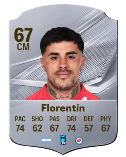 Florentín 67 Common CM FC 26 card