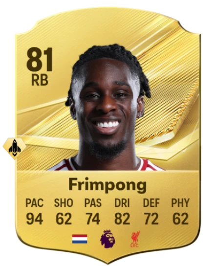 Frimpong 81 Common RB FC 26 card