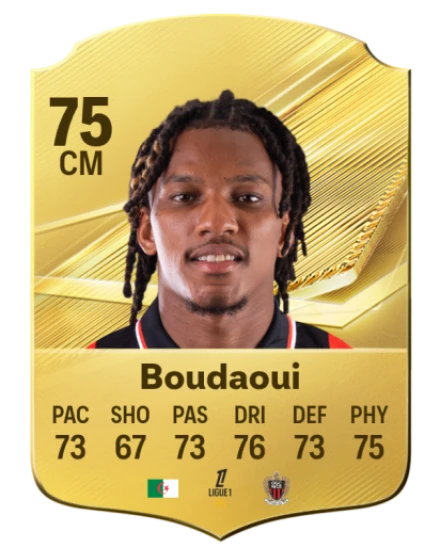 Boudaoui 75 Common CM FC 26 card