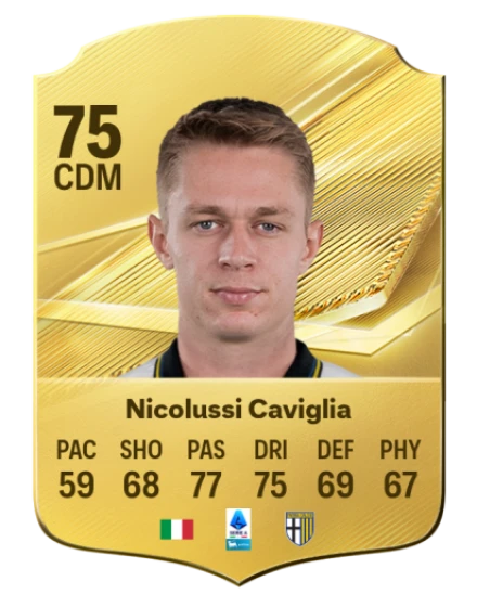 Nicolussi Caviglia 75 Common CDM FC 26 card
