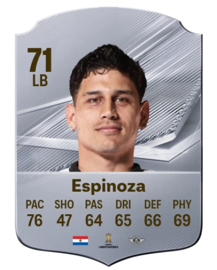 Espinoza 71 Common LB FC 26 card