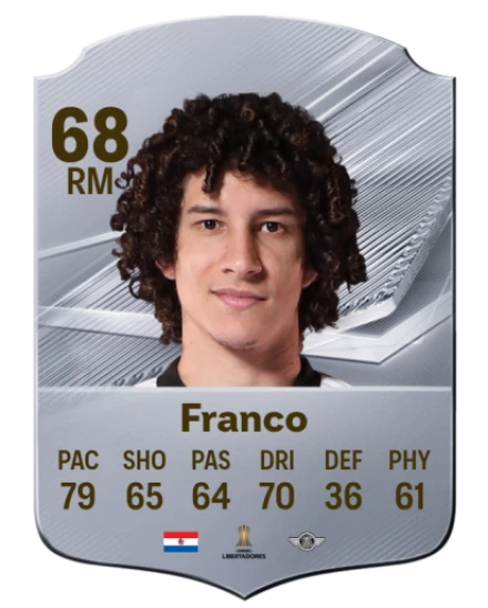 Franco 68 Common RM FC 26 card