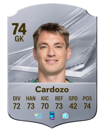 Cardozo 74 Common GK FC 26 card