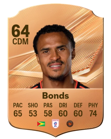 Bonds 64 Common CDM FC 26 card