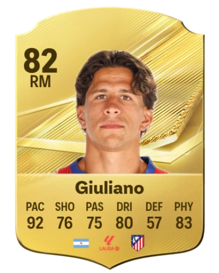 Giuliano 82 Common RM FC 26 card