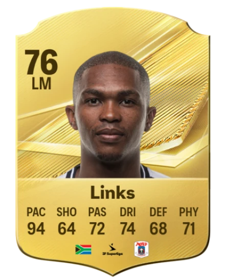 Links 76 Common LM FC 26 card