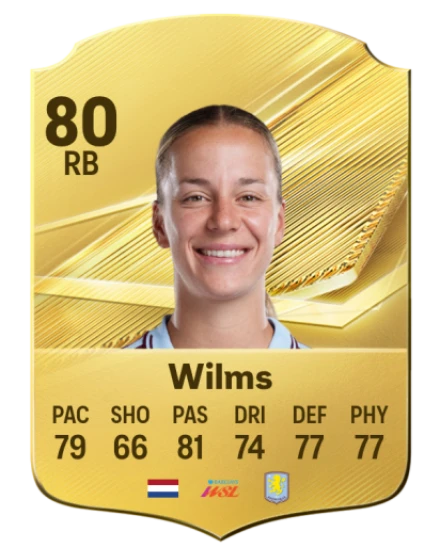 Wilms 80 Common RB FC 26 card