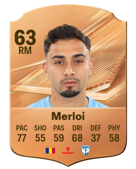 Merloi 63 Bronze RM FC 27 card