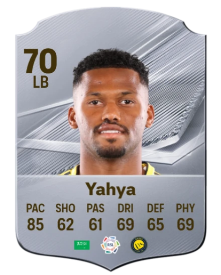 Yahya 70 Common LB FC 26 card