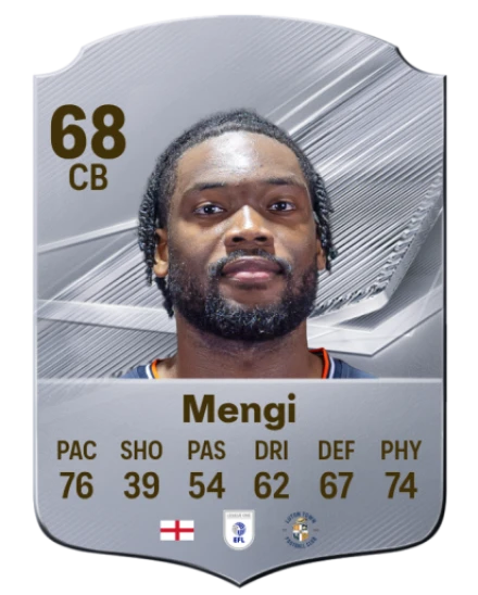 Mengi 68 Common CB FC 26 card