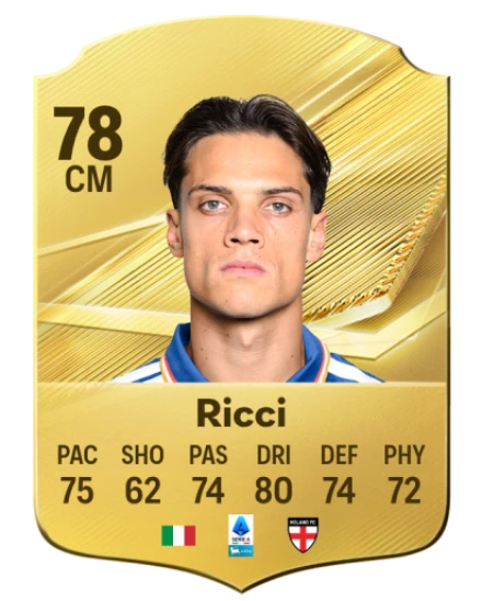 Ricci 78 Rare CM FC 26 card