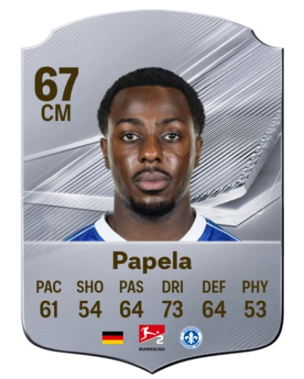 Papela 67 Common CM FC 26 card