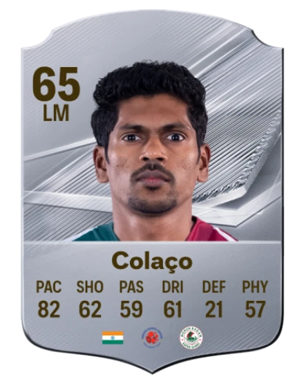 Colaço 65 Common LM FC 26 card
