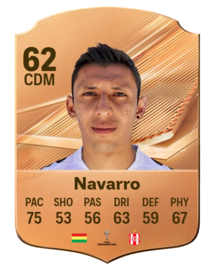 Navarro 62 Bronze CDM FC 27 card