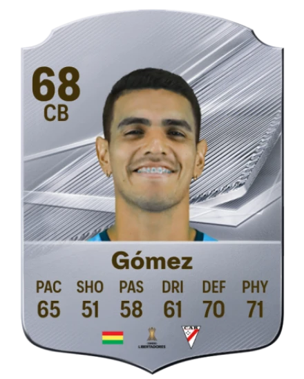Gómez 68 Common CB FC 26 card