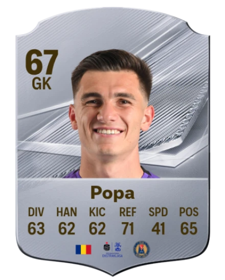 Popa 67 Common GK FC 26 card