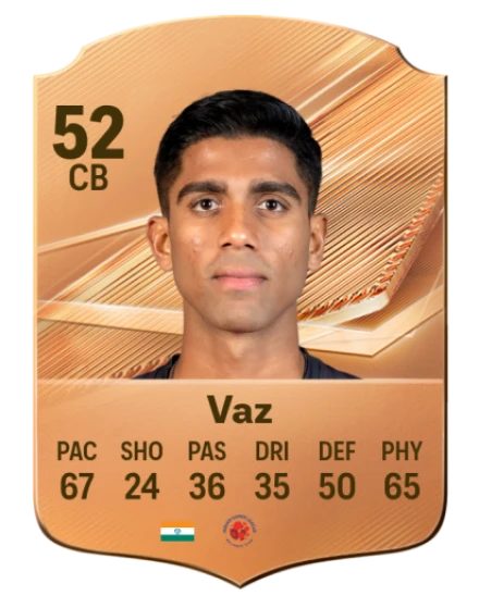 Vaz 52 Common CB FC 26 card