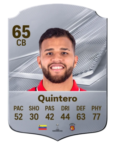 Quintero 65 Common CB FC 26 card
