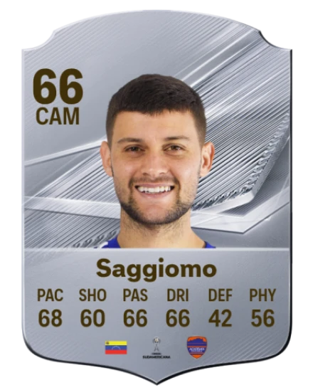 Saggiomo 66 Common CAM FC 26 card