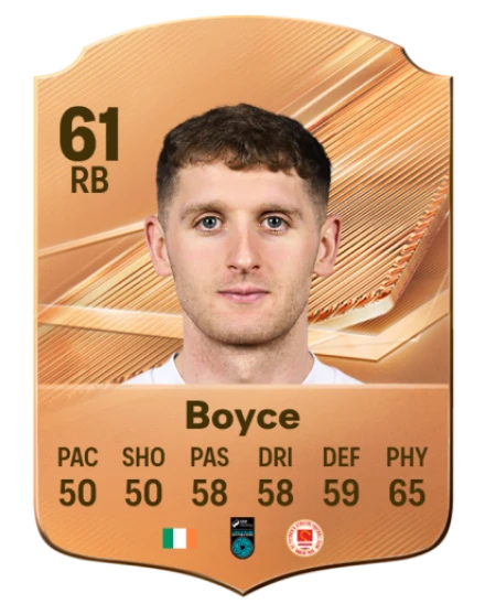 Boyce 61 Bronze RB FC 27 card