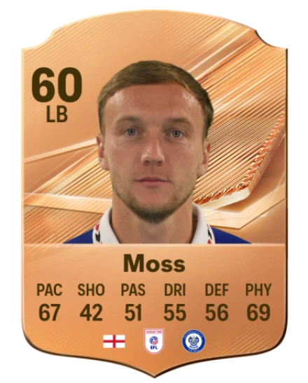 Moss 60 Common LB FC 26 card