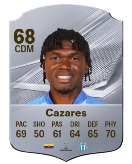 Cazares 68 Common CDM FC 26 card
