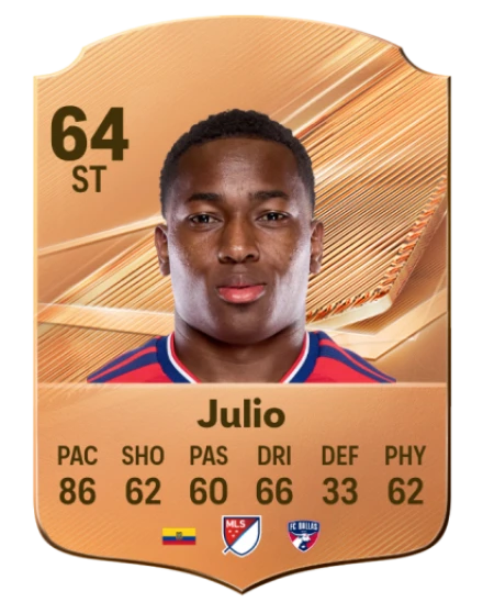 Julio 64 Bronze ST FC 27 card