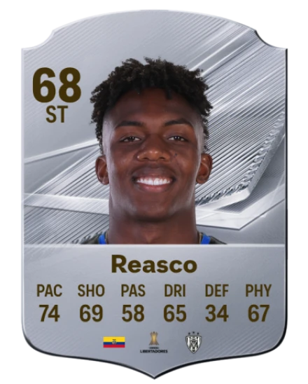 Reasco 68 Silver ST FC 27 card