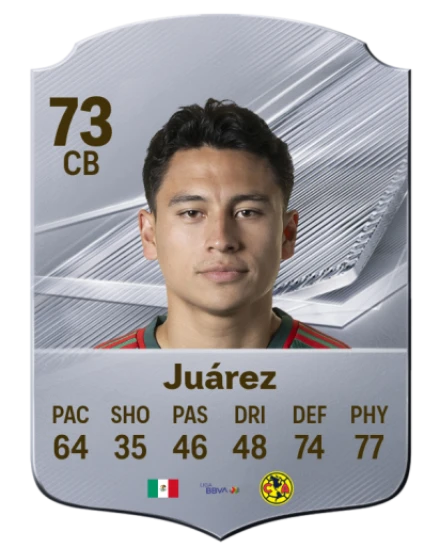 Juárez 73 Common CB FC 26 card