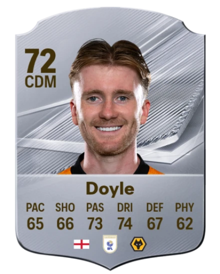 Doyle 72 Silver CDM FC 27 card