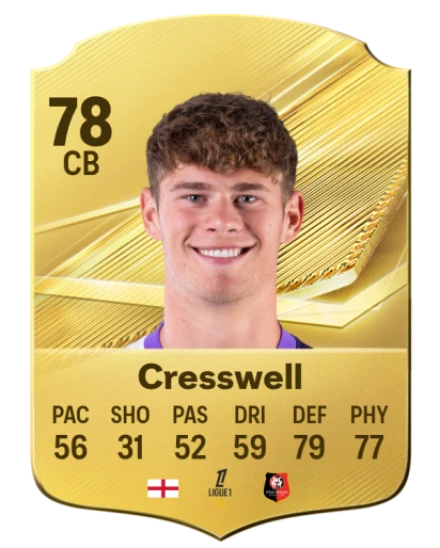 Cresswell 78 Common CB FC 26 card