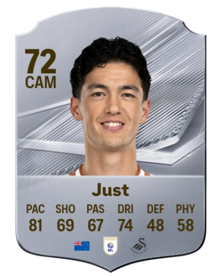 Just 72 Common CAM FC 26 card