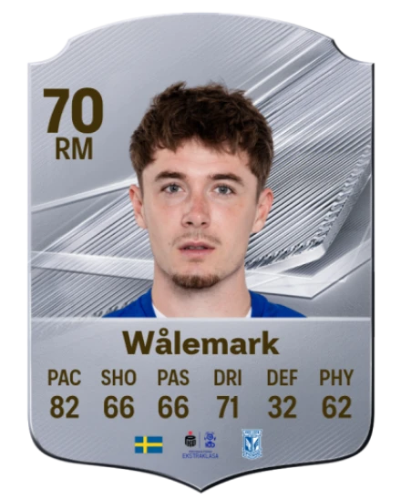 Wålemark 70 Common RM FC 26 card