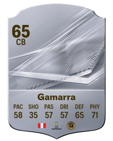 Gamarra 65 Rare CB FC 26 card